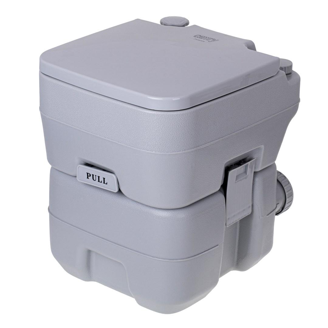Camry CR 1035 bærbart toilet 20 l / 13 l - grå billede