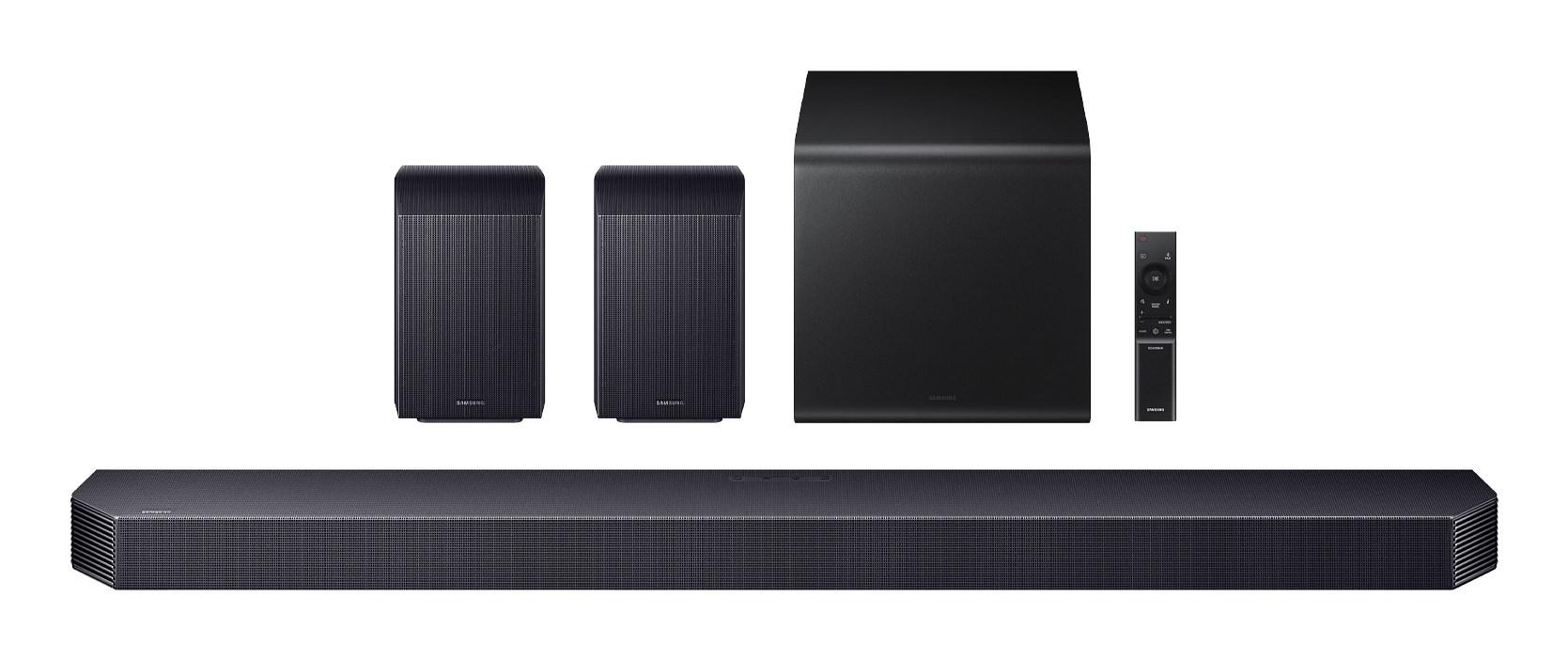 Samsung HW-Q930F sort soundbar 9.1.4 kanaler 580 W