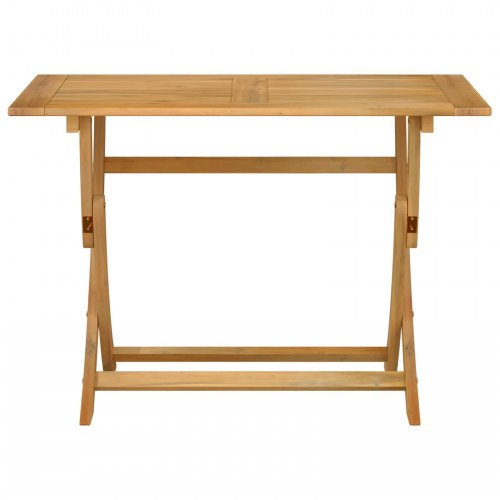 Sydney rektangulært havebord i akacietræ 110 x 55 x 75 cm brun