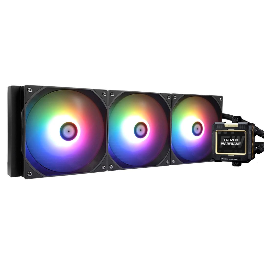 Thermalright Frozen Warframe ARGB AIO-vandkøler til CPU, sort billede