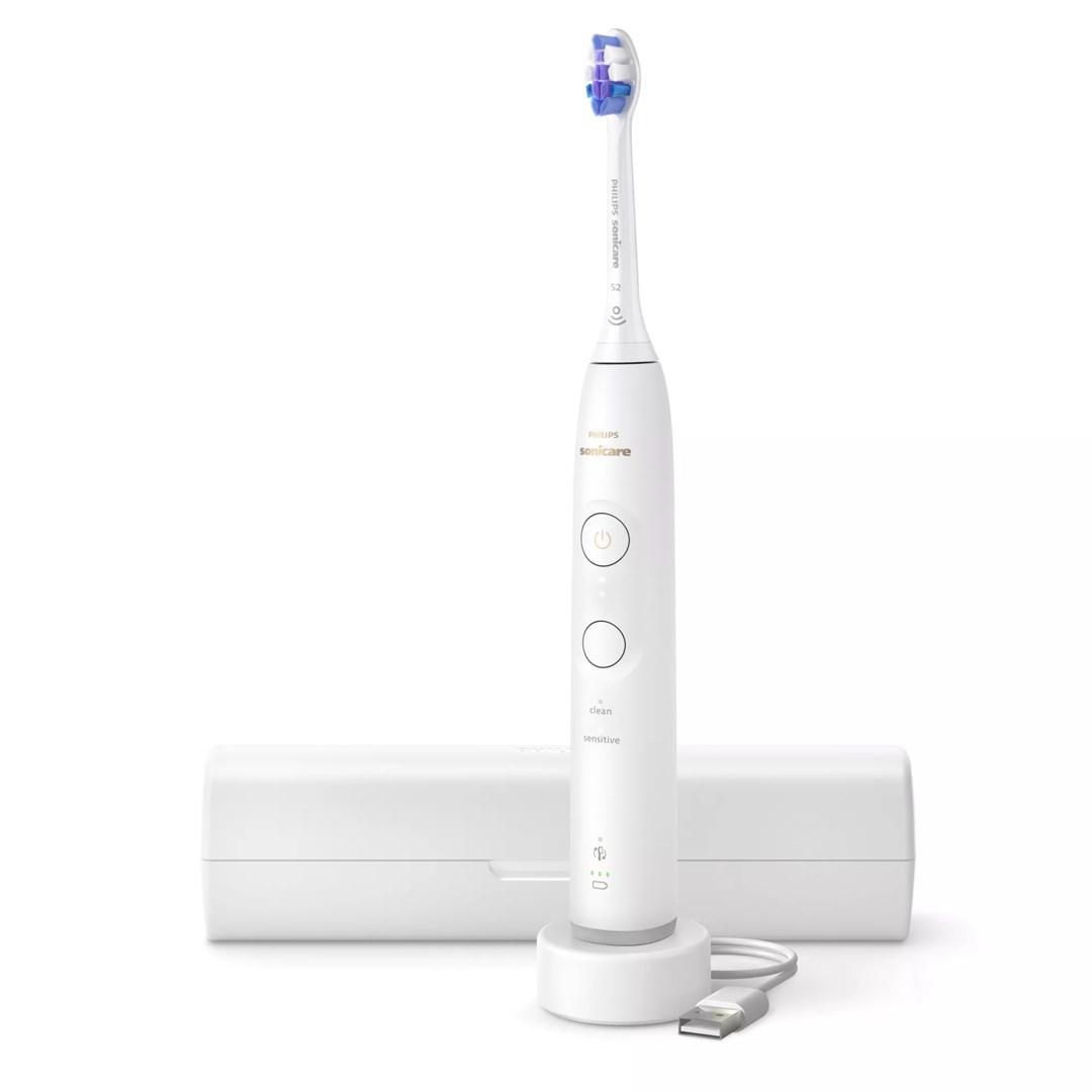 Philips Sonicare Series 6100 HX7400/06 genopladelig elektrisk tandbørste billede