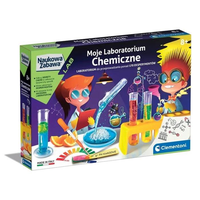 Clementoni Scientific Fun Mit Kemilaboratorium eksperimentkasse