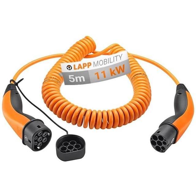 LAPP ÖLFLEX Type 2 opladningskabel til elbil 11 kW 5 m orange