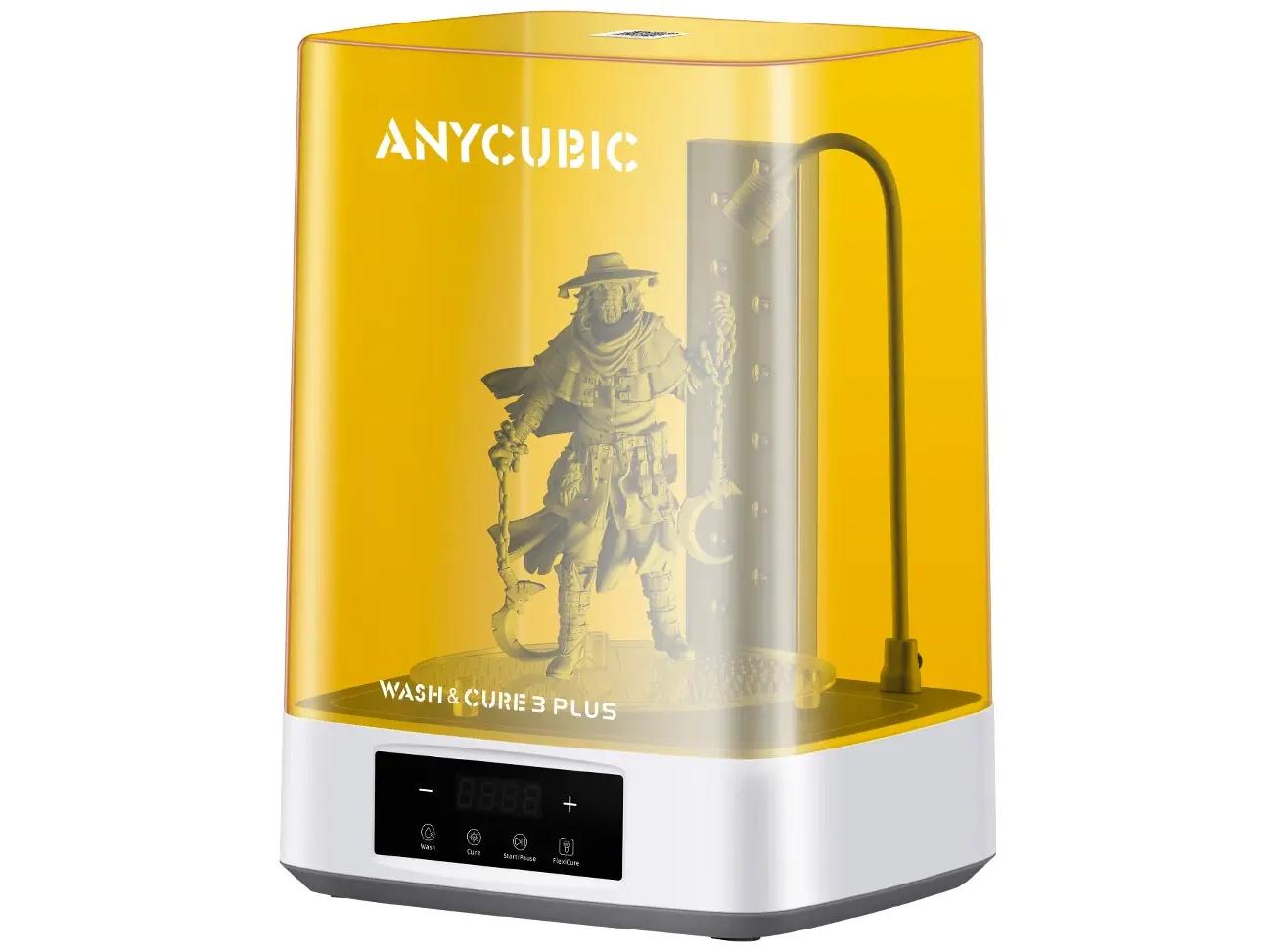 Anycubic Wash & Cure 3 Plus resin-efterbehandling