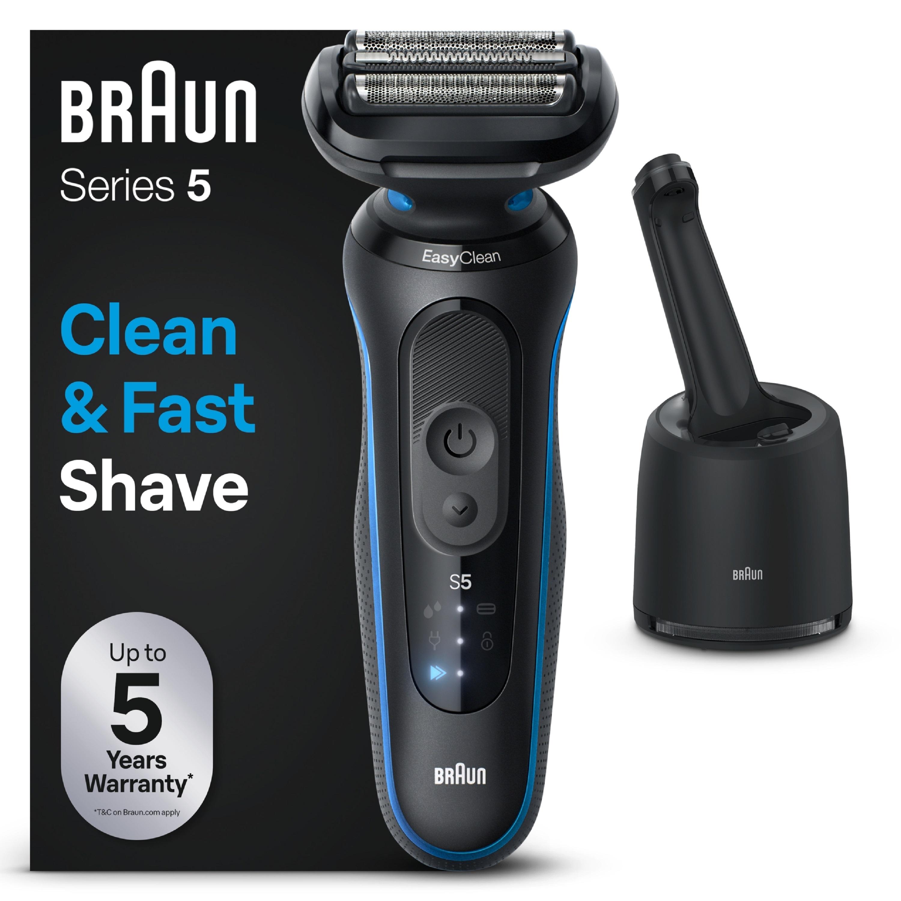 Braun Series 5 52-B7000cc foliebarbermaskine med trimmer - sort
