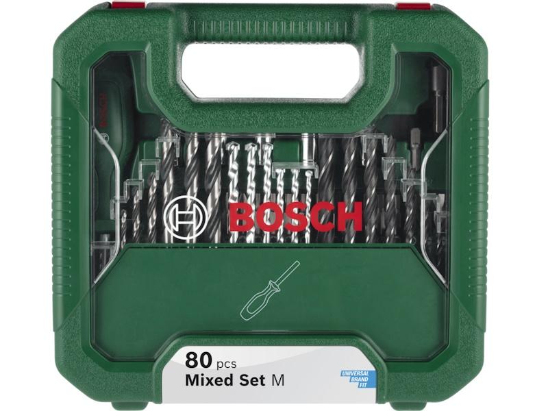 Bosch Mixed Set M bor- og bitssæt 80 dele