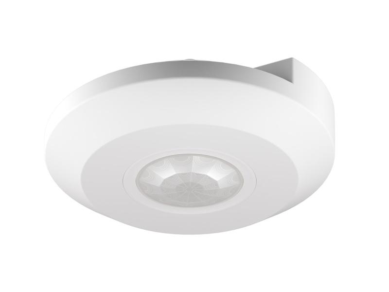 Goobay Slim PIR bevægelsessensor 360° til loftmontering hvid billede
