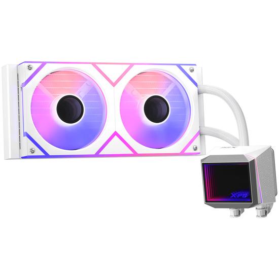 XPG LEVANTE II 240 hvid CPU-vandkøler 2 x 120 mm