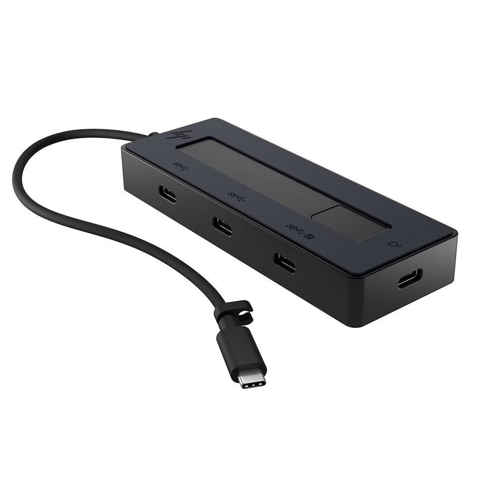 HP 4K USB-C multiport hub 4 porte 65 W billede