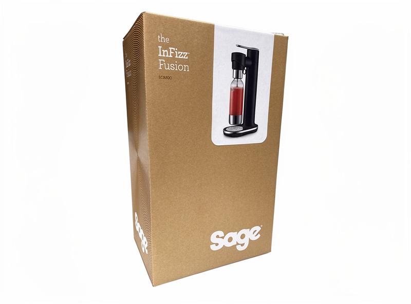 Sage The InFizz Fusion sodavandsmaskine 1 l - sort trøffel