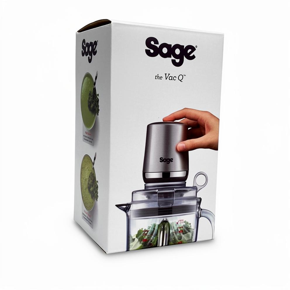 Sage the Vac Q vakuumpumpe til blender - sølv