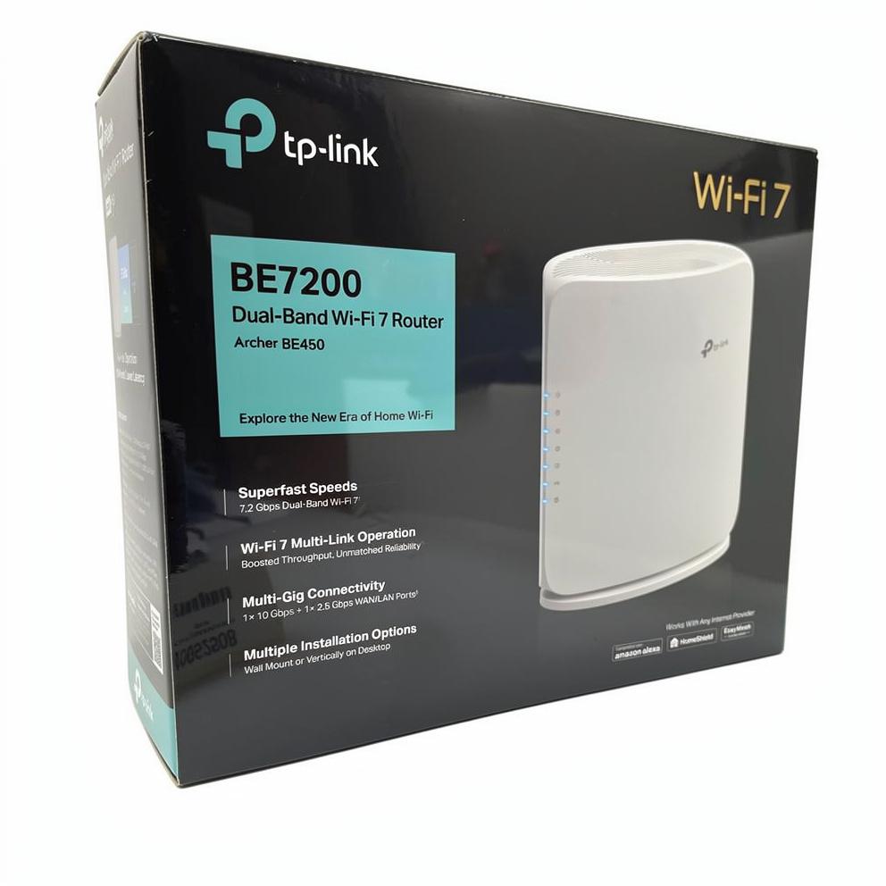 TP-Link Archer BE450 Wi-Fi 7 trådløs router