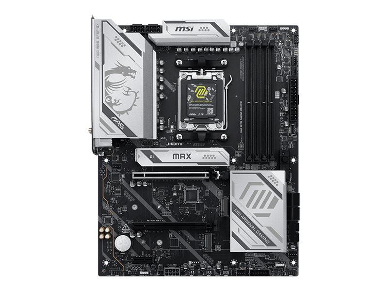 MSI MAG X870E Gaming Max WiFi ATX bundkort - Socket AM5, AMD X870E