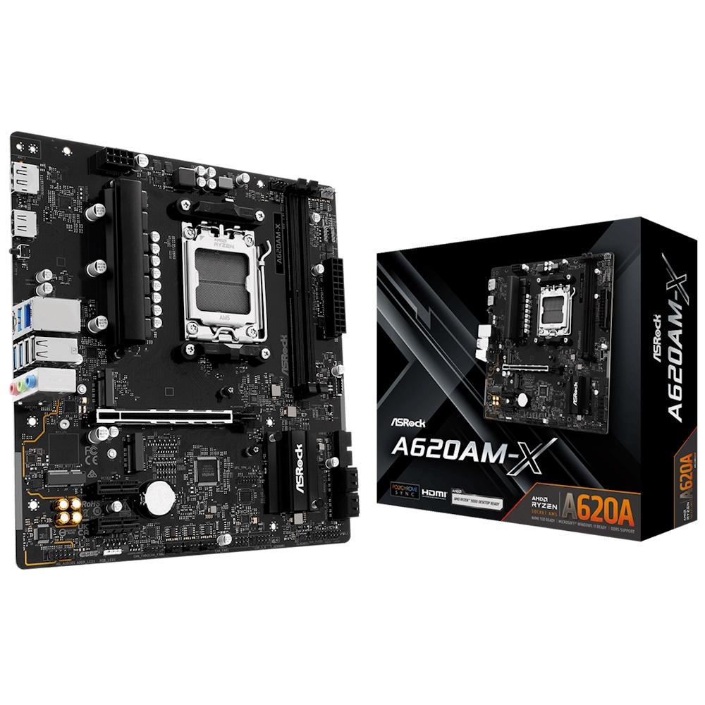 Bundkort ASRock A620AM-X mATX (AM5)