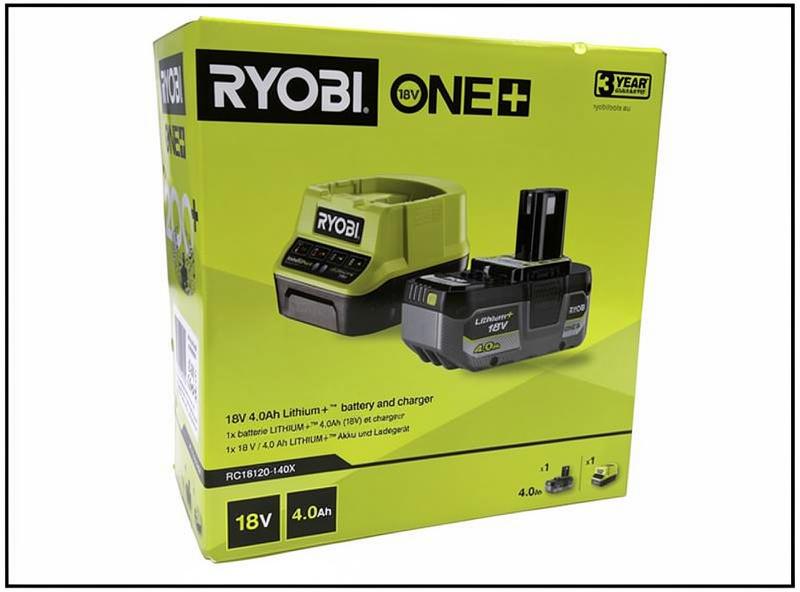 Batterioplader Ryobi RC18120-140X
