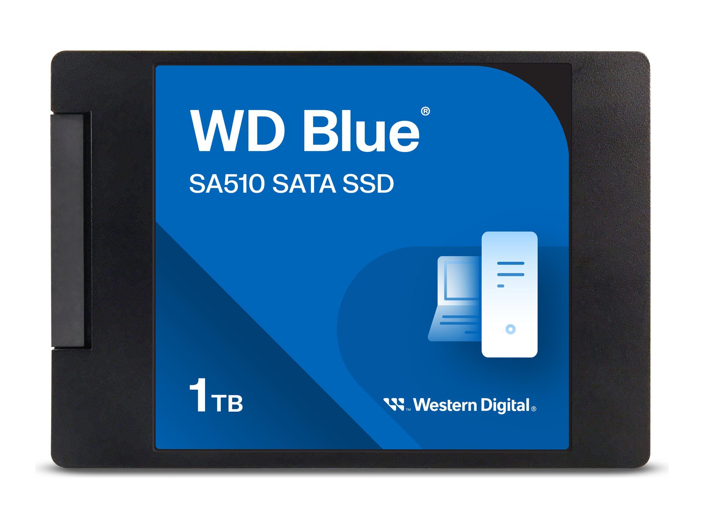SSD harddisk WD Blue SA510 1 TB 2,5" SATA 6 Gb/s