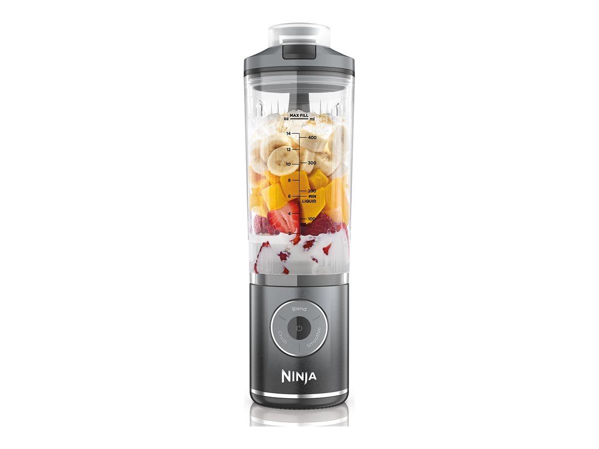 Stavblender - Ninja BC251EUGY bærbar blender 0,57 l, grå/transparent