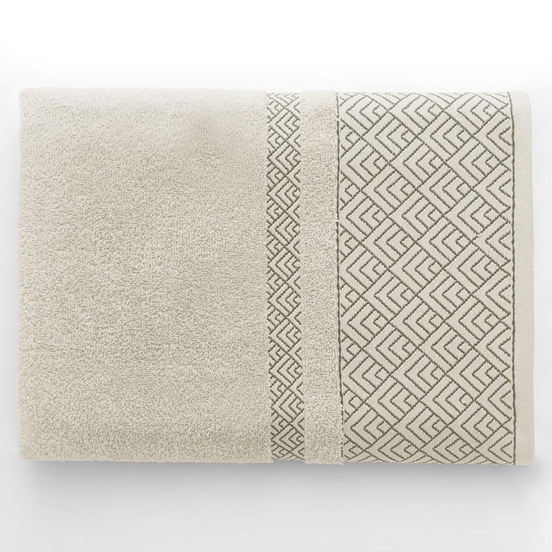 AmeliaHome VOLIE håndklæde 70 x 140 cm - beige billede