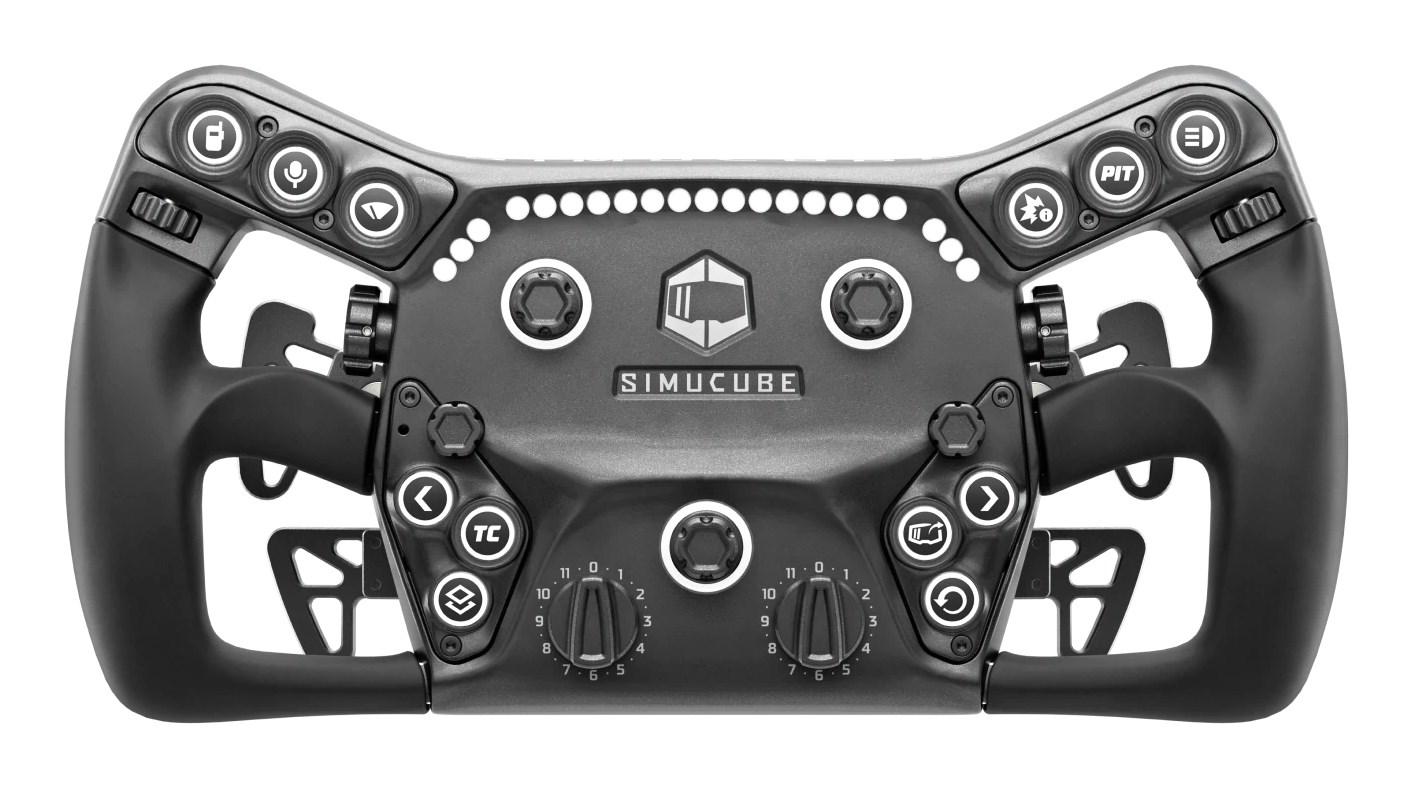 Simucube racing-rat til fly- og racersimulator - sort