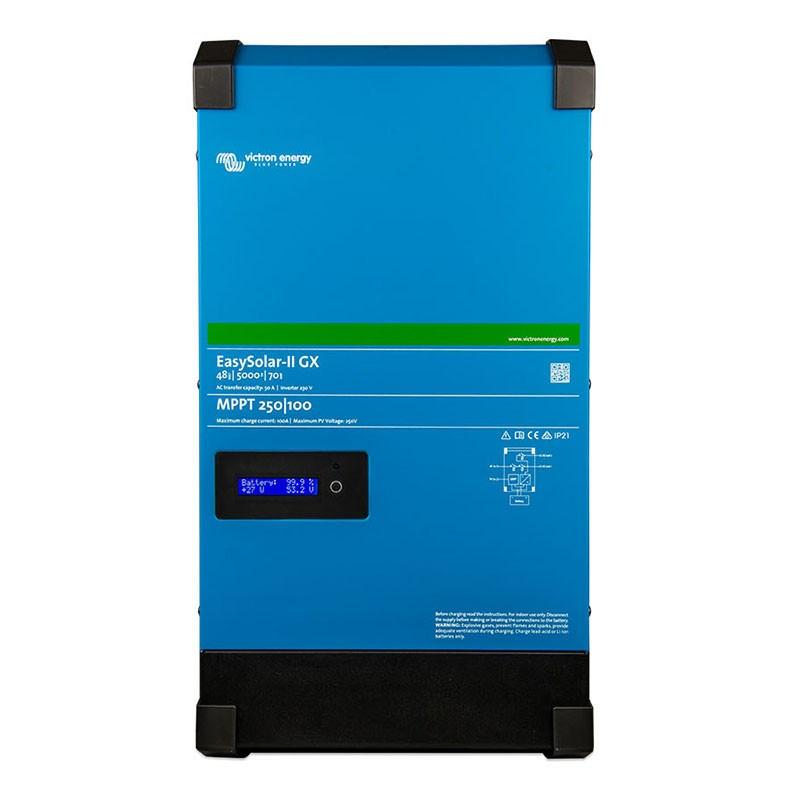 Victron Energy EasySolar-II GX 48/5000/70-50 MPPT 250/100 vekselretter billede