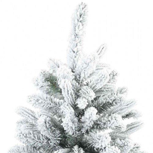 Kunstigt juletræ med 300 LED'er hvid 180 cm i PE og PVC