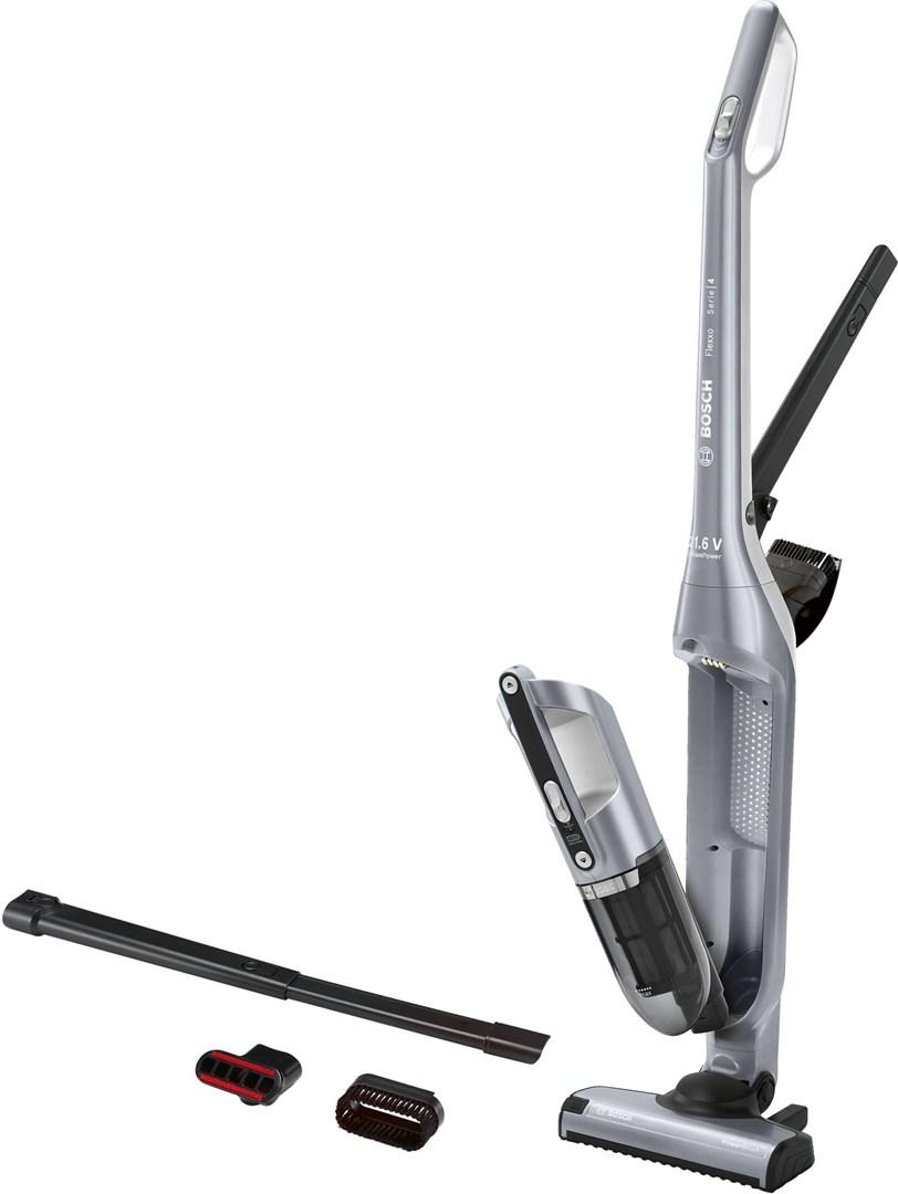 Bosch BCH3P210 Flexxo Serie 4 2-i-1 ledningsfri støvsuger 0,4 l - sort/grå