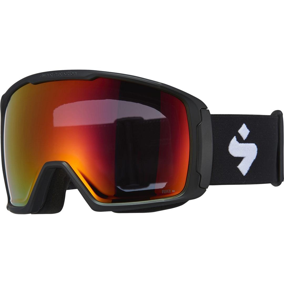 Sweet Protection Clockwork skibriller med RIG sfærisk linse - sort/rød billede