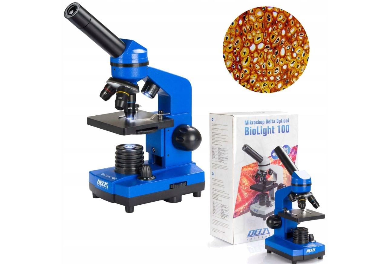 Delta Optical BioLight 100 mikroskop - blå