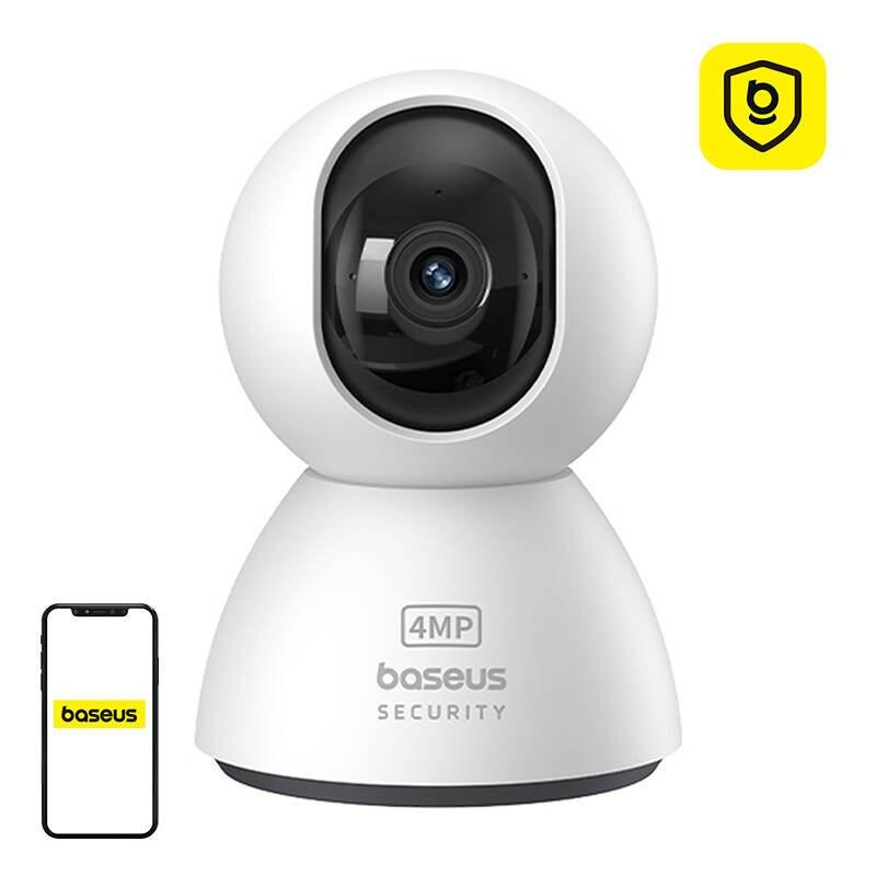 Baseus Security P1 3K overvågningskamera 4 MP - hvid