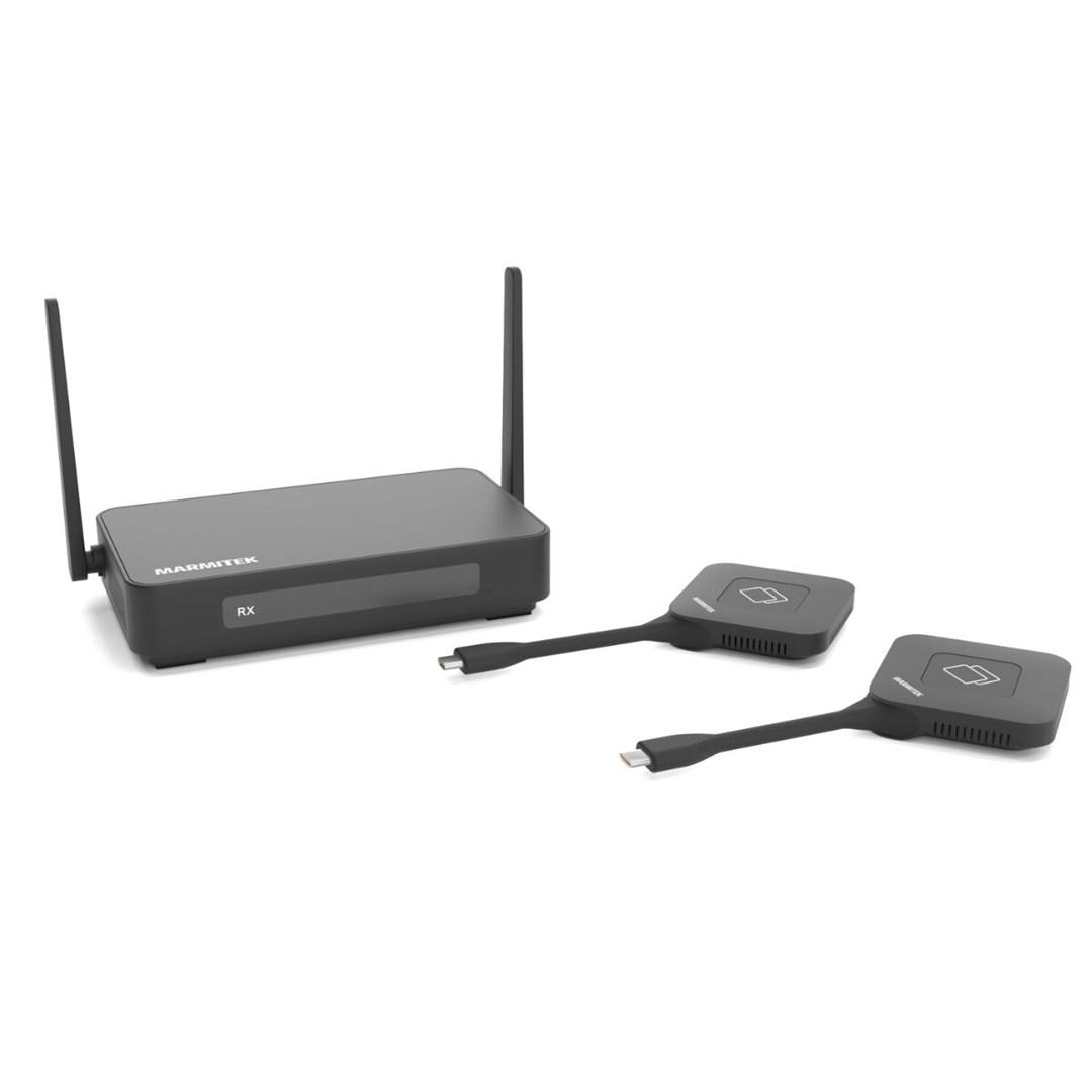 Marmitek Stream 4K Pro trådløst 4K HDMI-præsentationssystem med USB-C-dongle