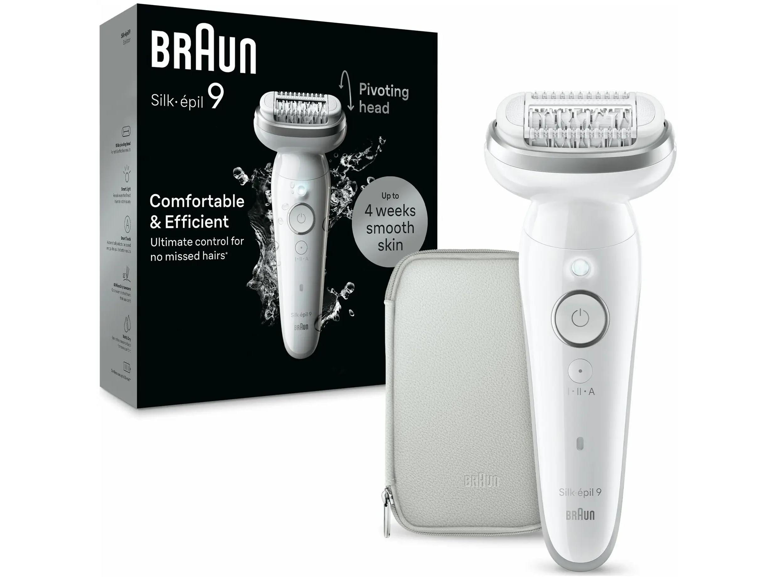 Braun Silk-épil 9-011 epilator trådløs sølv