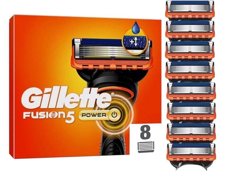Gillette Fusion5 Power barberblade 8 stk.