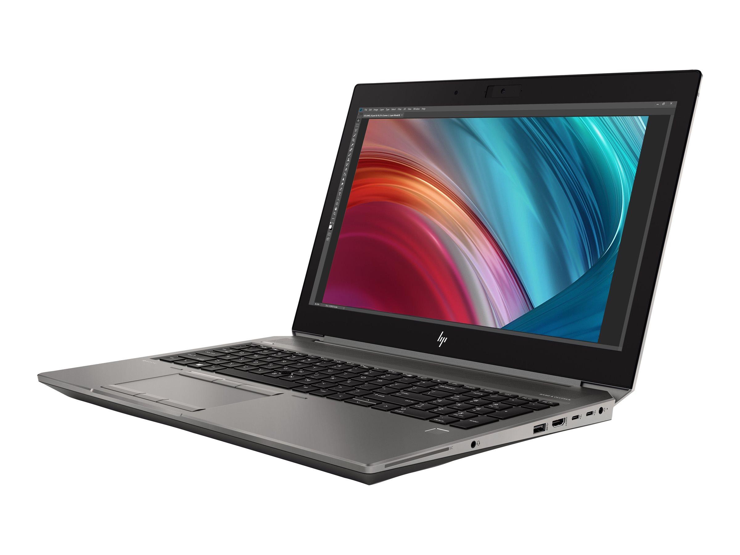 HP ZBook 15 G6 15,6" bærbar workstation i7 32 GB 1 TB SSD Quadro RTX 3000
