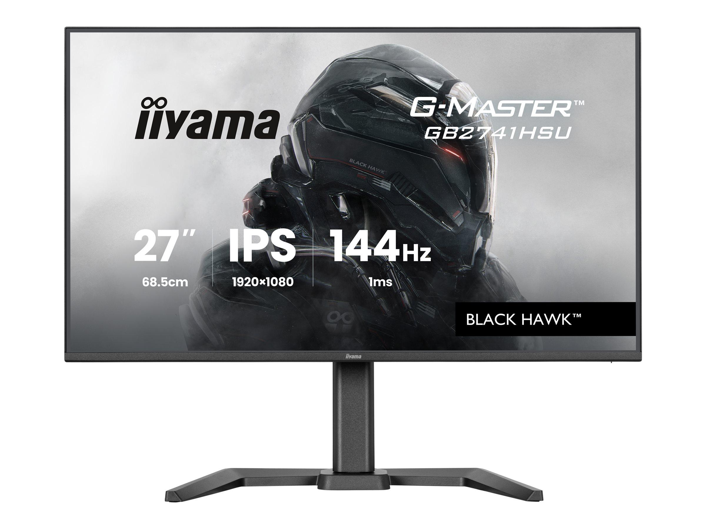 iiyama G-Master Black Hawk GB2741HSU-B1 27" IPS Full HD gaming-skærm 144 Hz