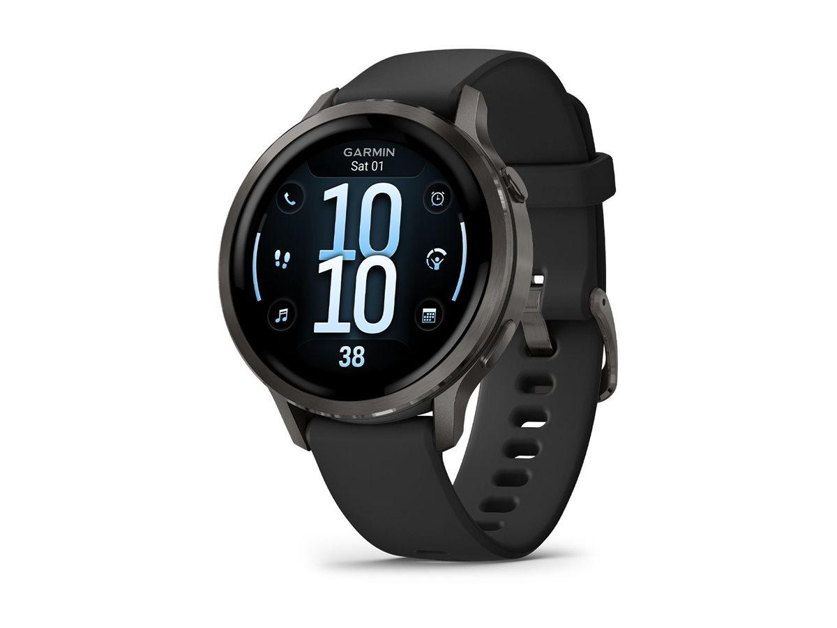 Garmin Venu 4 - 41 mm smartwatch i skifer/sort