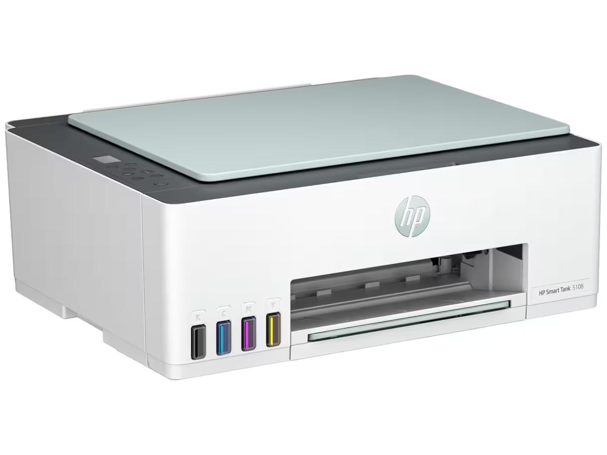 HP Smart Tank 5108 all‑in‑one blækprinter - Wi‑Fi, genopfyldelig