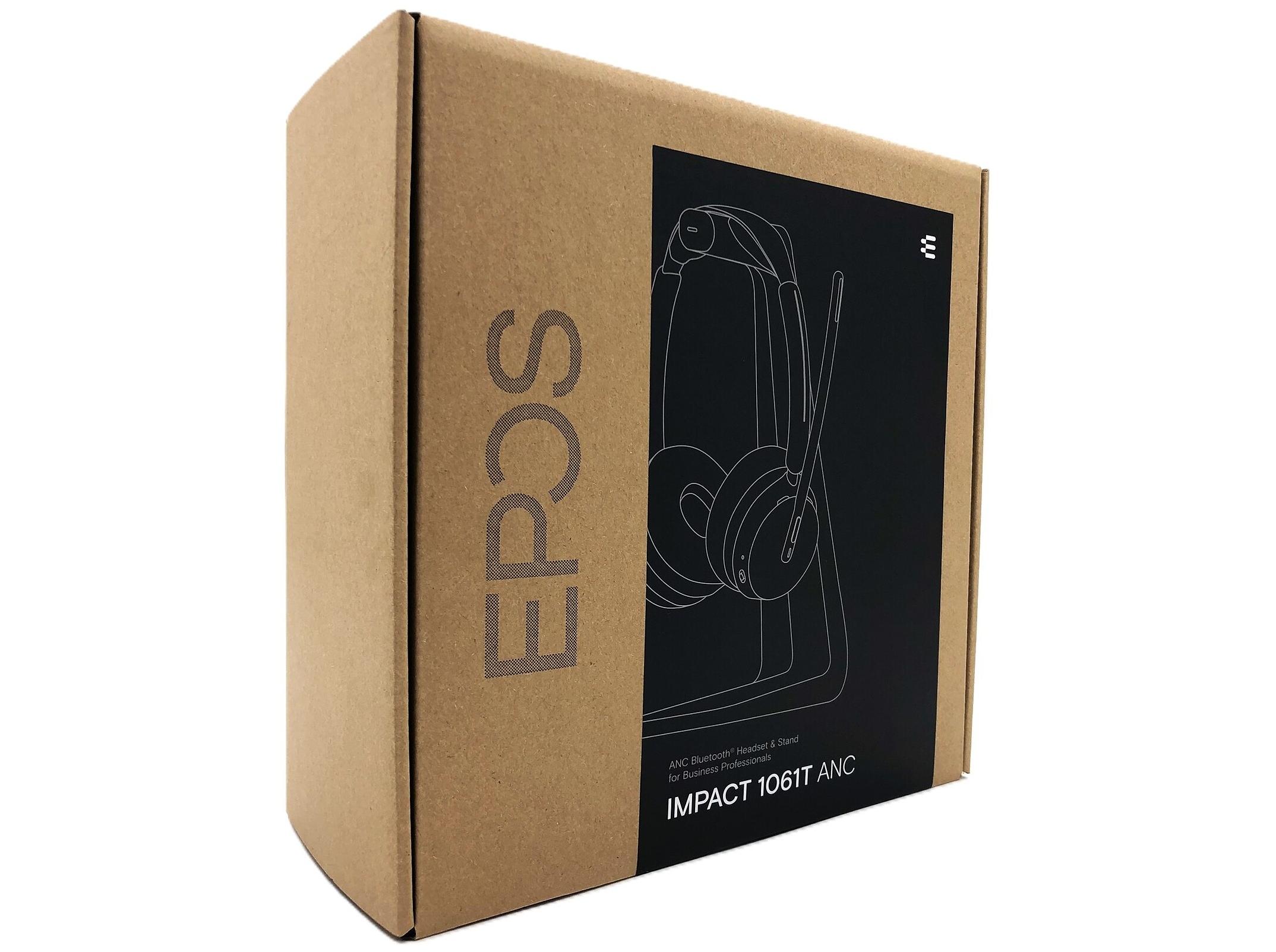 EPOS IMPACT 1061T ANC - trådløst/kablet on-ear headset - Sort
