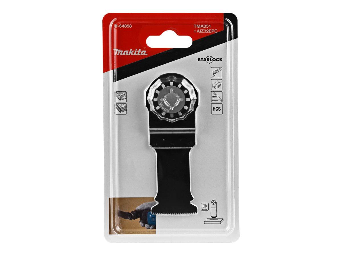 Makita TMA051 - Dybdeskæringssavklinge - for træ, spånplade, krydsfiner, blødtræ, epoxy, laminalgulv - bredde: 32 mm