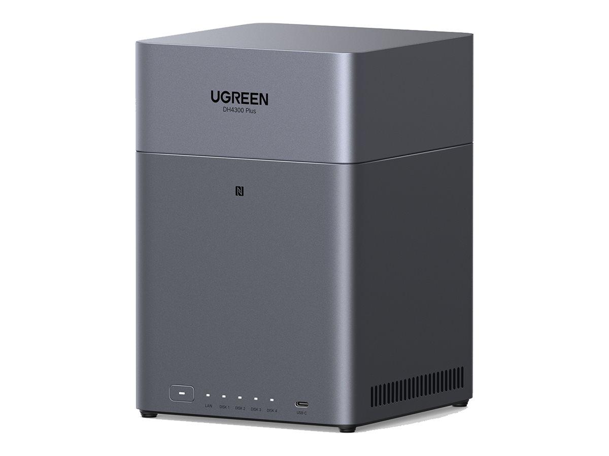 Ugreen NASync DH4300 Plus - 4-bay NAS med 2,5GbE