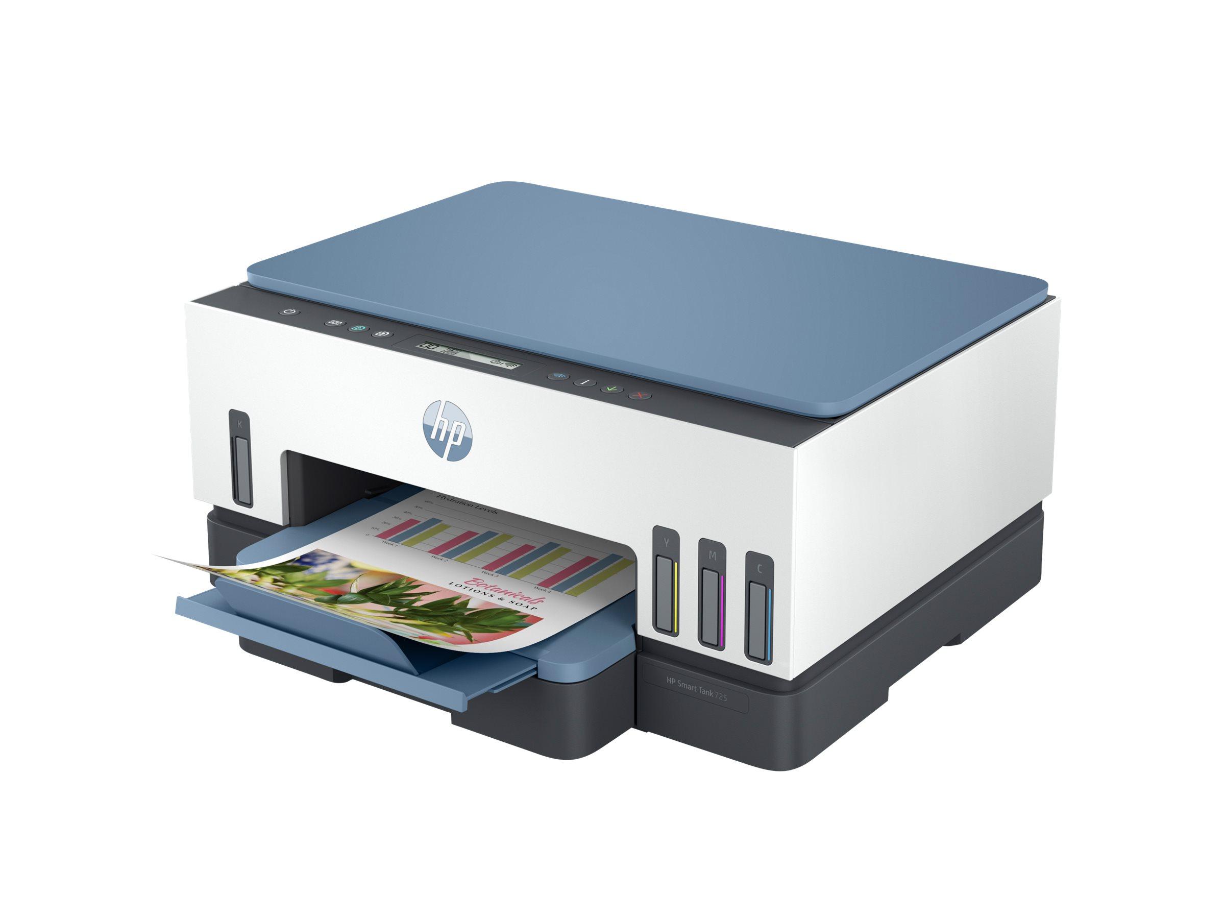HP Smart Tank 725 All‑in‑One blækprinter - multifunktionsprinter med Wi‑Fi