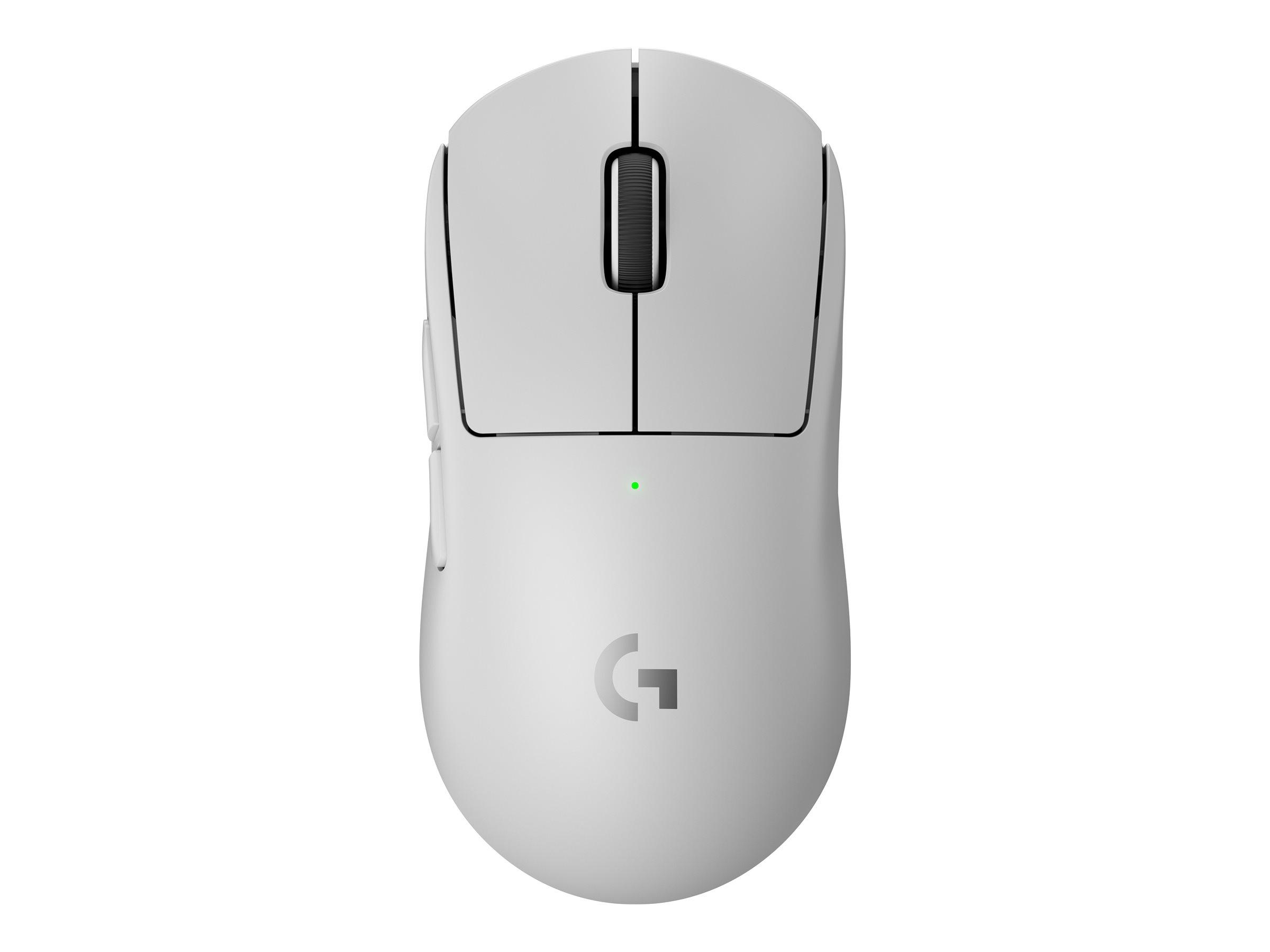 Logitech G Pro X Superlight 2 - optisk trådløs gaming-mus, hvid