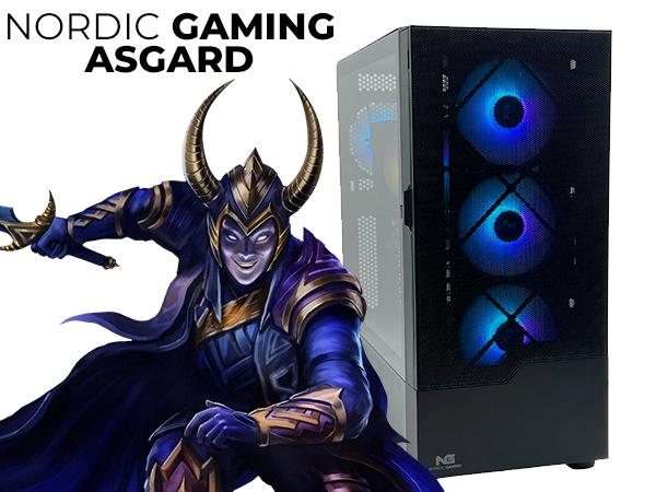 Nordic Gaming Asgard Loke V3 - Ultra 5, 16 GB, RTX 5060 Ti, 1 TB SSD - stationær gaming PC