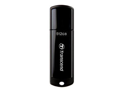 Transcend JetFlash 700 512 GB USB 3.1 Gen 1 USB-stick - Sort