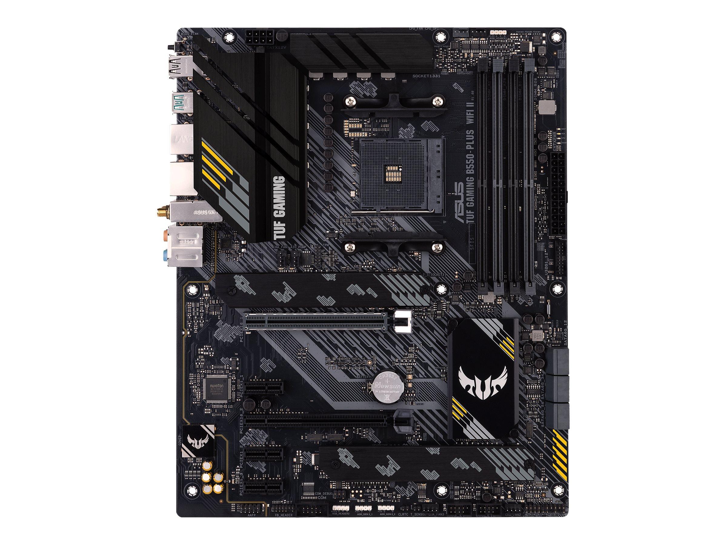ASUS TUF Gaming B550-PLUS WIFI II - ATX bundkort til AM4 (AMD B550)