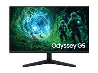 Samsung Odyssey G5 LS27FG530EUXEN Gaming PC Skærm - 27", 2560x1440, 165Hz, 1ms - Sort