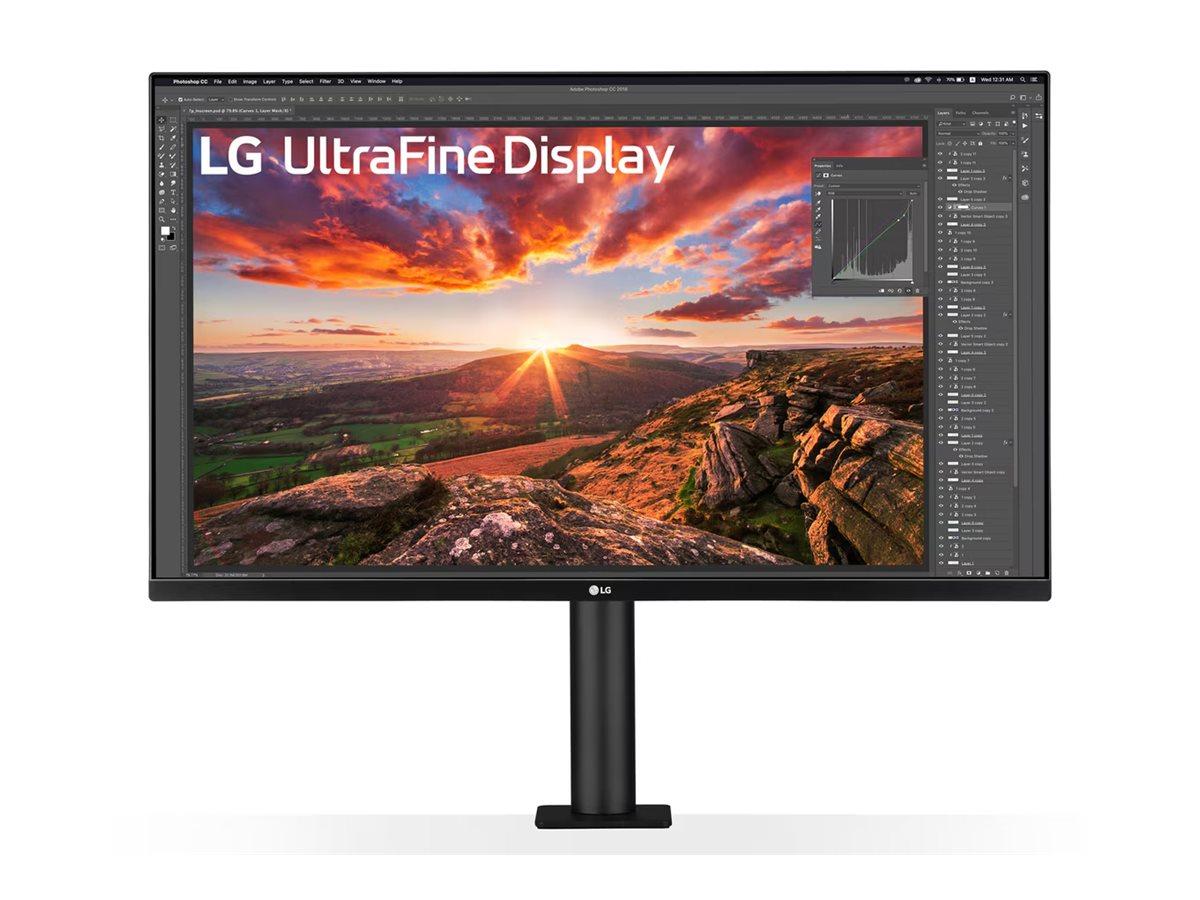 LG UltraFine Ergo 32UN880K-B 32" 4K IPS skærm med USB-C (60 W)