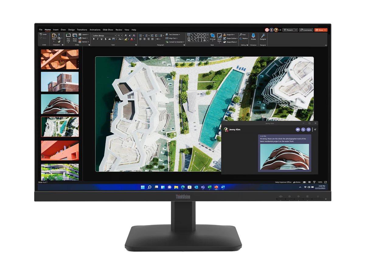 Lenovo ThinkVision S27-4e 27" IPS Full HD skærm - 100 Hz, HDMI/VGA