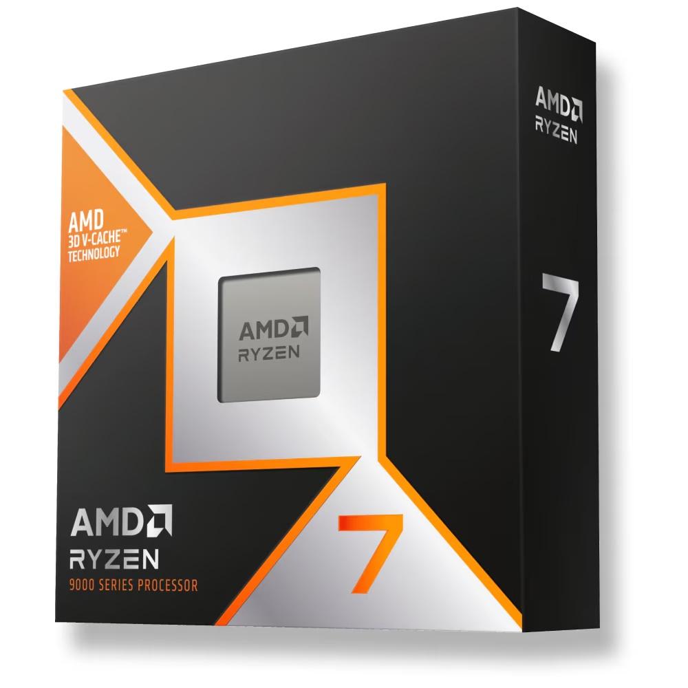 AMD Ryzen 7 9850X3D processor - 4,7 GHz, 96 MB L3, AM5 (kasse)