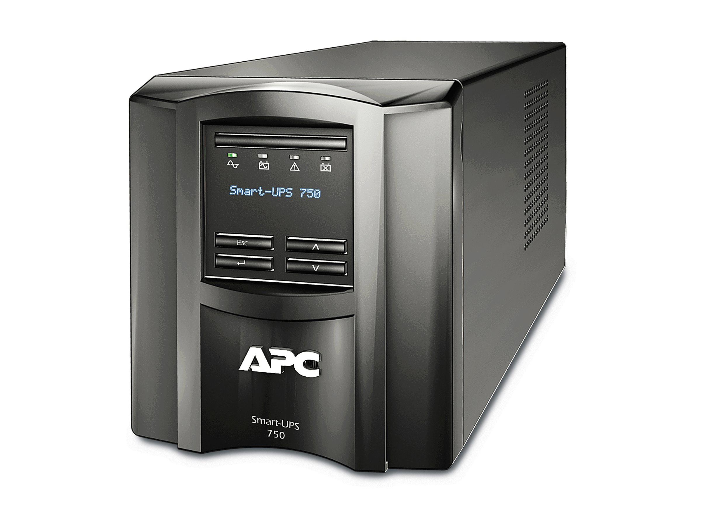 APC Smart-UPS SMT750IC - 750 VA/500 W line-interactive UPS med SmartConnect