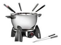 Unold fonduegryde - sort/rustfrit stål, 500 W, 6 personer